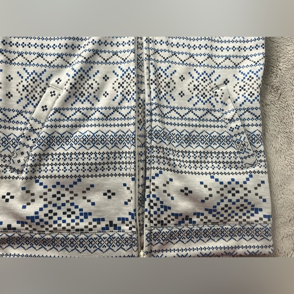 Burton Dry Ride Full Zip Hoodie Sweatshirt. Women’s Small Blue Multicolor - Picture 4 of 11